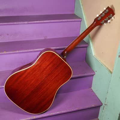 1965 Gibson Country Western SJN Dreadnought Guitar (VIDEO! Fresh Work, Ready) image 9