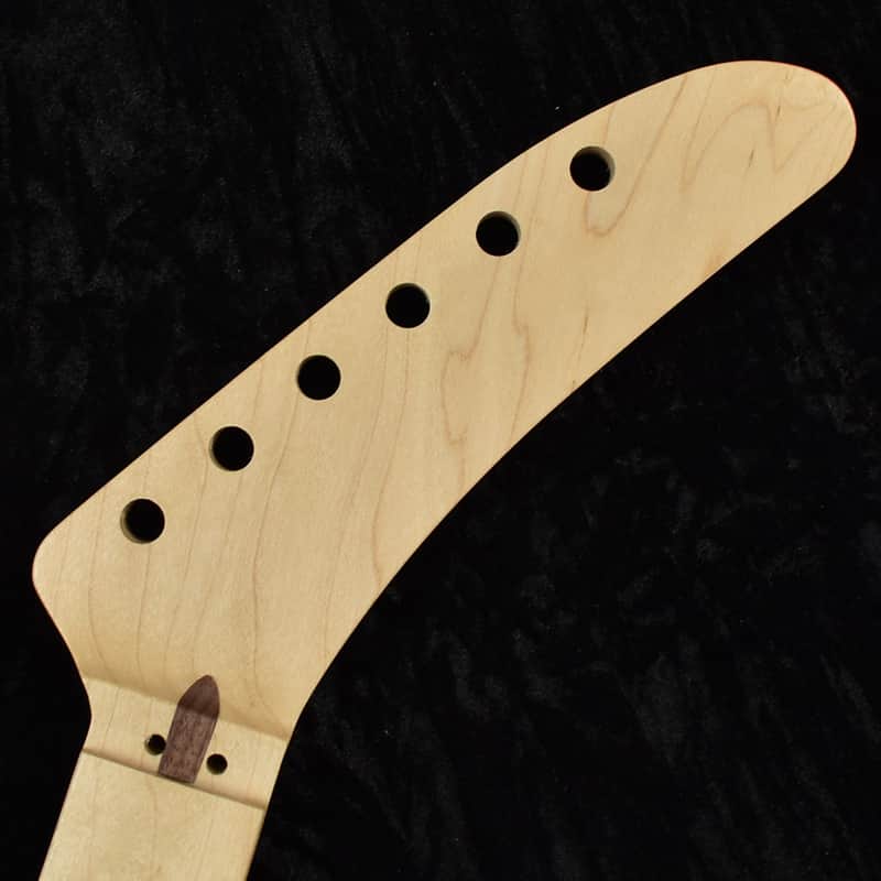 Musikraft - Replacement Banana Guitar Neck - Rock Maple - 1-11/16" Nut Width image 1