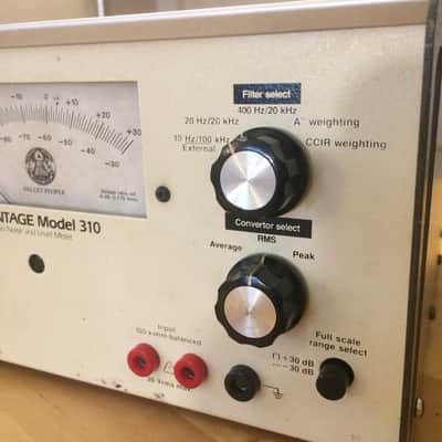 Valley People Advantage Model 310 Audio Noise & Level Meter image 6