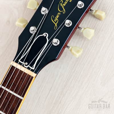 1982 Burny Super Grade RLG-50 '59 Model Burst Standard Birdseye Maple Top w/ Case image 4