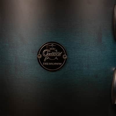 Gretsch Renown 8x12 Satin Antique Blue Burst Tom image 8
