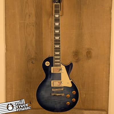 Epiphone Les Paul Standard Pro, Translucent Blue - Used image 2