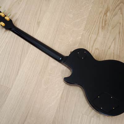 2004 Gibson Les Paul Studio Premium Plus AAA Top Trans Black Gold