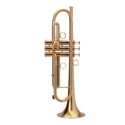 Adams A1 Bb Trumpet - Satin Gold Lacquered image 1