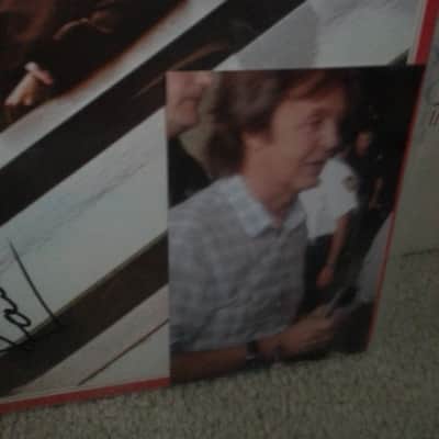 Autographed Paul McCartney signed Epiphone Inspired By 1964 Texan recent Blonde image 5