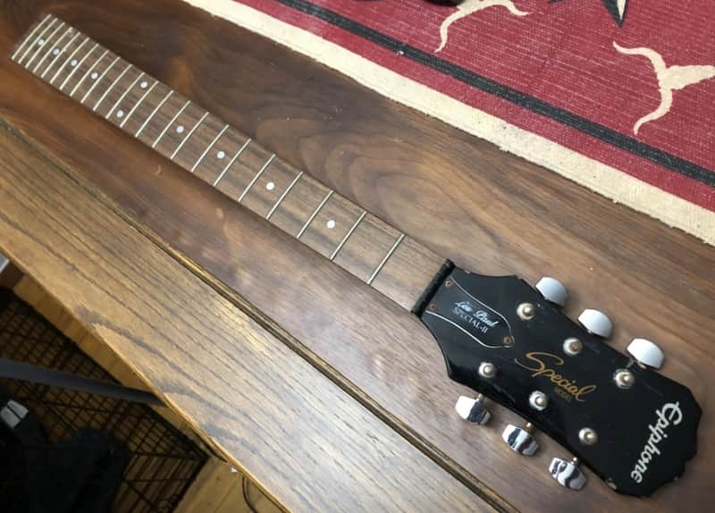 2013 Epiphone Les Paul Special II Electric Guitar Black Actual Loaded Neck image 1