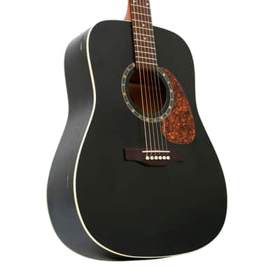 Norman Protege B18 Cedar Dreadnought Acoustic Guitar Black & Gold