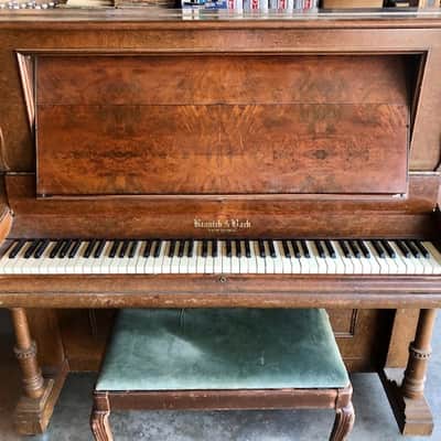 Kranich & Bach April 11 1896 Upright Piano 1896 Brown image 1