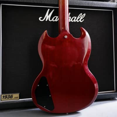 Gibson Les Paul (SG) Standard with Sideways Vibrola 1961 - 1962 - Cherry image 19