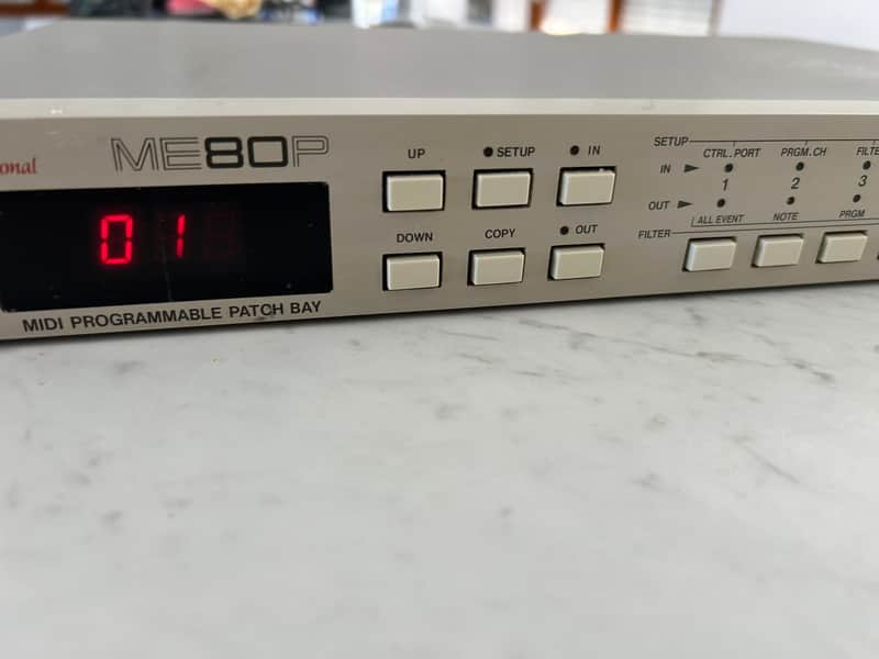 Akai AKAI ME80P Programmable MIDI Patchbay Fully Working 1988 | Reverb