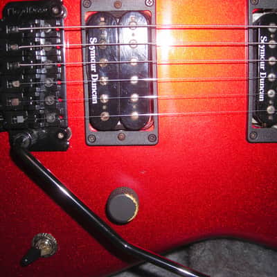 2008 USA Charvel Pro Mod San Dimas Style 1 HH FR Red Sparkle with Case image 8