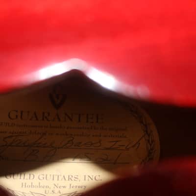Guild Starfire bass 1967 - red image 11