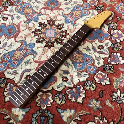 Made to Order - FRANCHIN Mercury guitar neck Relic Aged 100% Nitro Lacquer Maple Rosewood Stratocaster-Strat-S-Style Made in Italy image 2