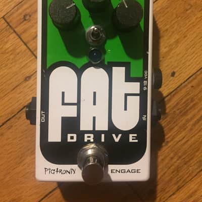 MATT PIKE SIGNED Pigtronix Fat Drive MINT image 3