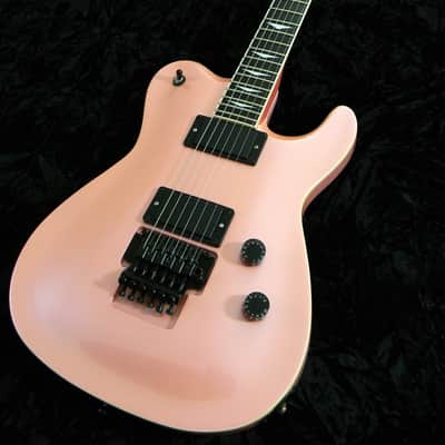 Barrington 1988 BRG 874/C Pink Pearl Gotoh Floyd Rose Archtop Tele