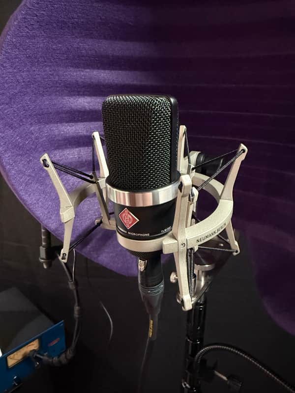 Neumann TLM 102 Matte Black + Nickle Shockmount 2025 - Present image 1