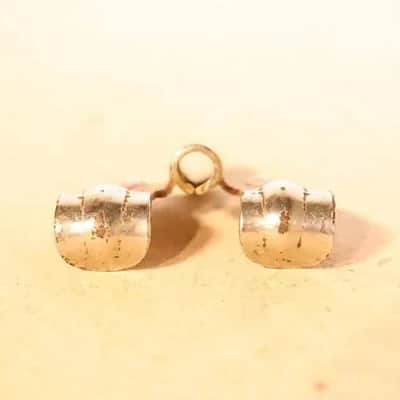 Leedy Bass Drum Claw Vintage 1930/40s Nickel image 3