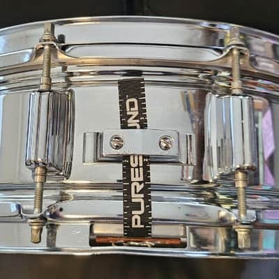 Rogers "Big R" SuperTen 5x14" 10-Lug Steel Snare Drum 1975 - 1984 - Chrome image 4