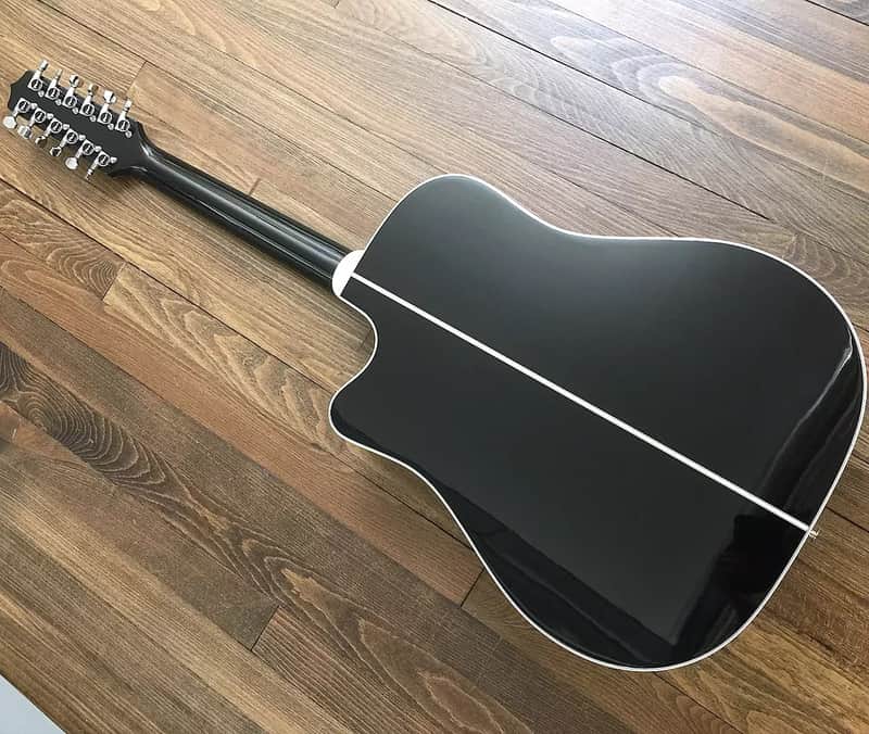 Takamine EF381SC 12-String Dreadnought Cutaway Acoustic-Electric Guitar image 5