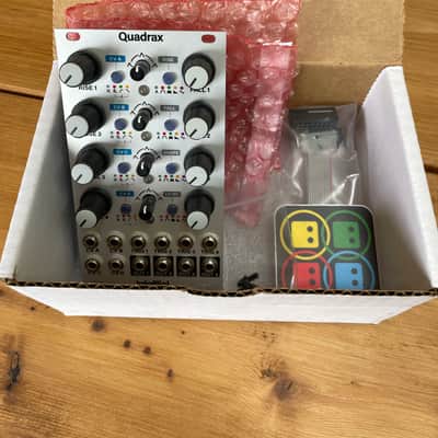 Intellijel Quadrax Quad Function Generator Eurorack Synth Module 2020 - Present - White image 3