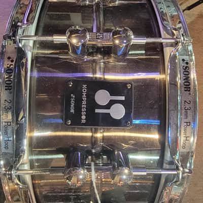 Sonor Brass Kompressor 6.5x14 Snare Drum image 7