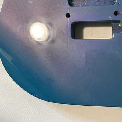 1980's Kramer USA Pacer Custom II Flip Flop FF Blue Guitar Body Floyd Ready image 4