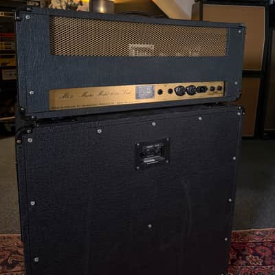 Marshall JMP 2203 Mk2 Master Model Lead 100-Watt Head 1978 - Black image 6