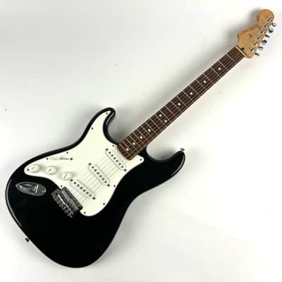 Left Handed Fender Standard  Stratocaster 2000s - Black  MIM Clean, ready  to  go!! image 1