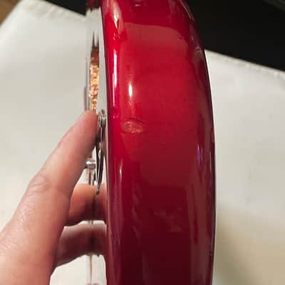 1983-84 Japan ESP Kramer Pacer Deluxe Globe Series Candy Apple Red Semi Loaded Guitar Body Floyd Ready image 17