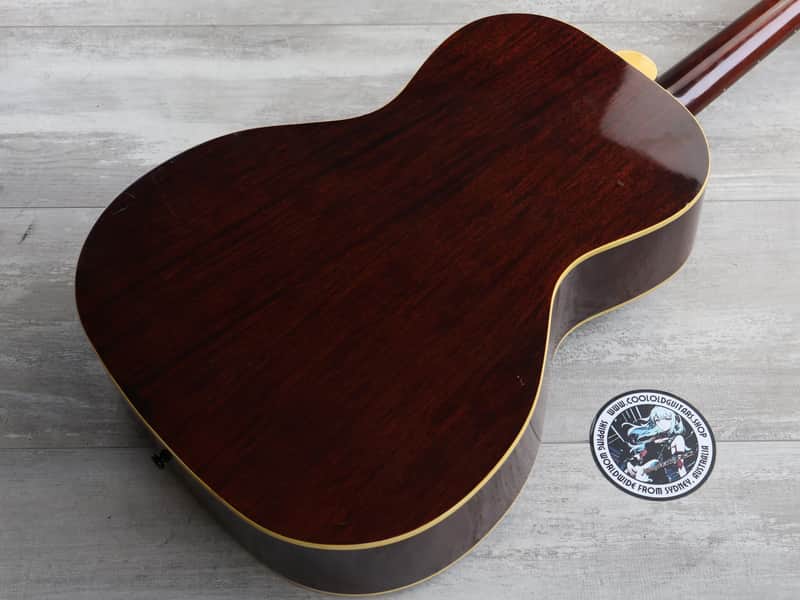 1999 Headway HYG-038SB L-00 Sized Acoustic (Sunburst) | Reverb