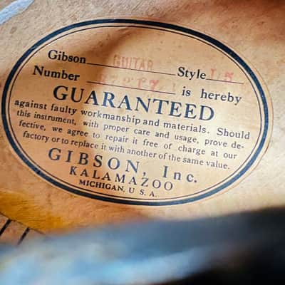 Gibson L-5 Acoustic Archtop Guitar 1931 - Sunburst image 9