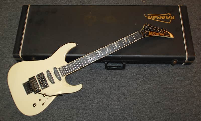 1988 Kramer Stagemaster Deluxe II • White • Original • Very Good Cond image 1