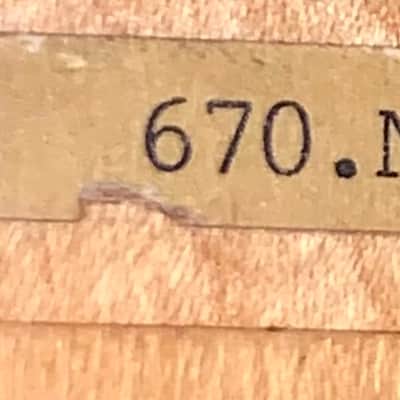 Vantage Electric hollow body Jazz Box 670 n natural electric guitar image 6