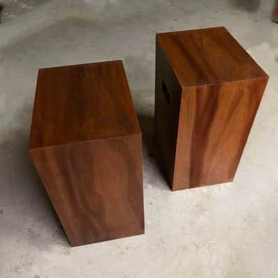 Pair of PIONEER CS-55 Floor Speakers in Walnut, 1960s image 2