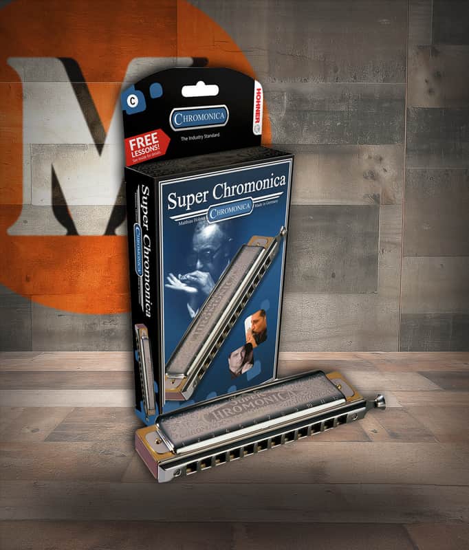 Hohner Super Chromonica 270 Chromatic Harmonica - Key of C Boxed (270BX-C) image 1