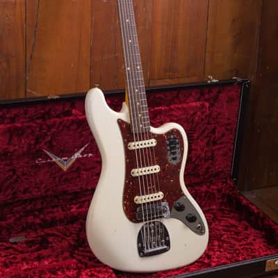 Fender Bass VI Custom Shop Journeyman Relic 2018 - Olympic White image 18