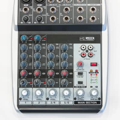 Behringer Xenyx Q802 USB Mixer/Audio Interface image 1