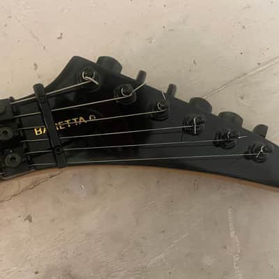 Kramer Baretta 1987 Very Rare Guitarman Knapp Graphics image 11