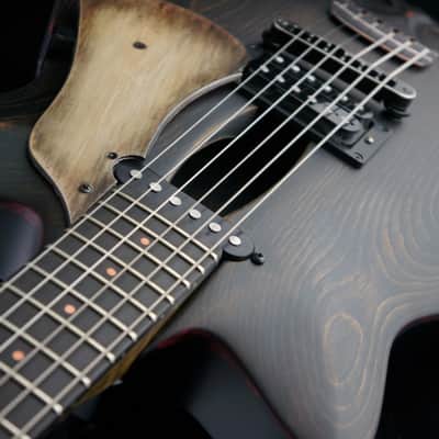 Randy Parsons Guitars The Bat ser#10 of 100 with 800 Year Old Cedar Body image 7