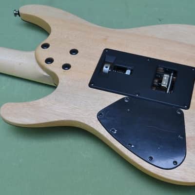 Ibanez S-Series S770PB Poplar Burl Natural Flat Guitar with Wizard II 3 Piece Maple Neck image 9