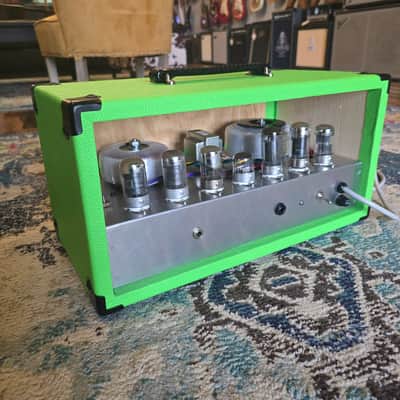 Hunter Amplifiers - 7x7 Custom Tube Amp Head - 18-watts - Green image 5