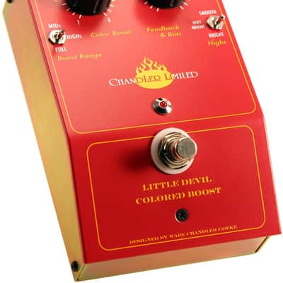 Chandler Limited Little Devil Colored Boost Pedal | Reverb
