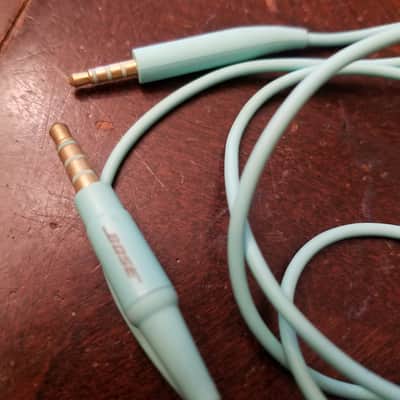 Bose SoundTrue Wired Headphones Around Ear Inline Remote Mic Case Mint - Black & Teal image 11