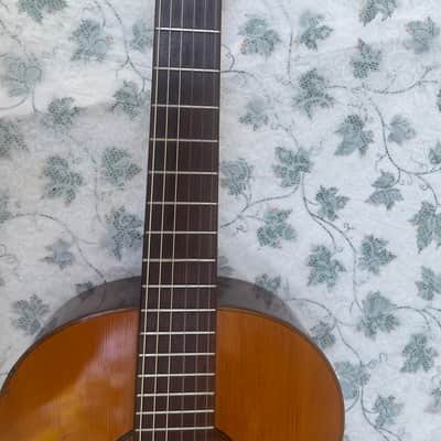 Zen-On AF-82 Vintage Japanese Classical Nylon String Guitar 1960s-70s  + Hard Case image 7
