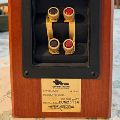 Totem Acoustics Dreamcatcher Monitor Speakers - Cherry image 4