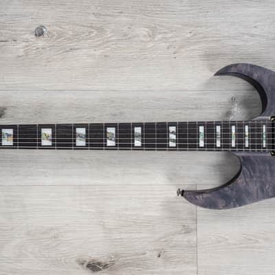 Ibanez RGT1221PB Premium RG Guitar, Ebony Fretboard, Deep Twilight Flat image 6