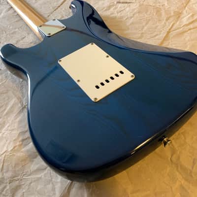 Rockoon Schaller Strat type electric guitar 1987 - Transparent Blue, Kawai made in Japan Very Good Condition with Gigbag image 15