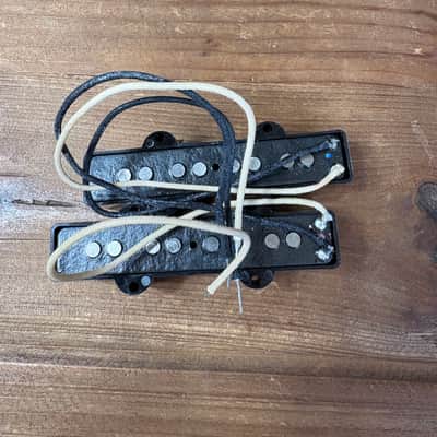 Fender 099-2123-000 Original Jazz Bass Pickup Set Black 1896 image 4