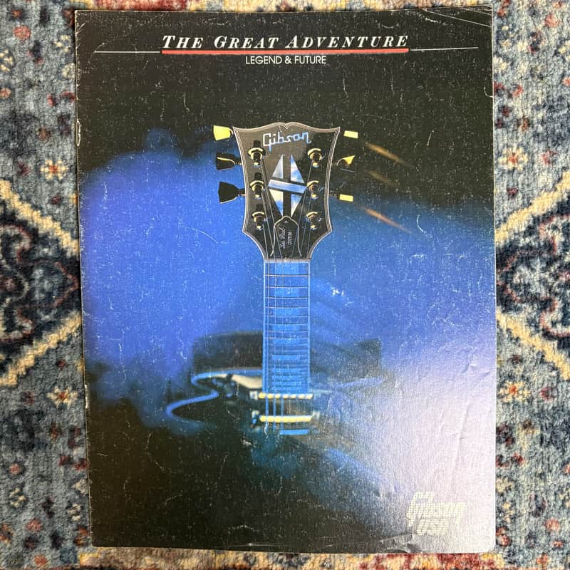 1987 Gibson The Great Adventure Legend & Future Vintage Guitar Catalogue! E14-2 image 1