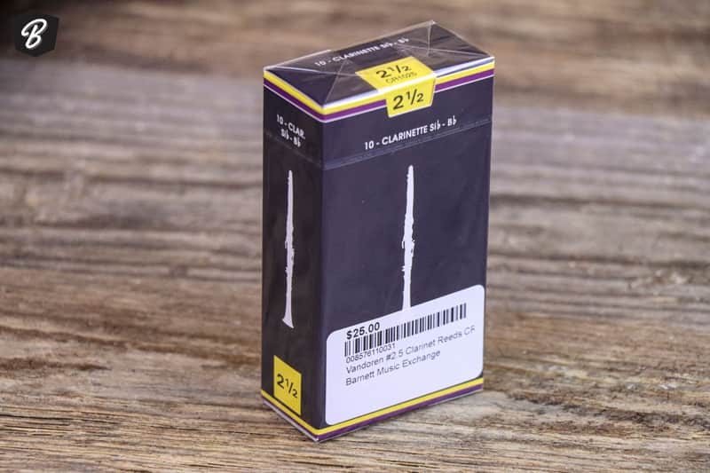 Vandoren #2.5 Clarinet Reeds CR1025 Box of 10 image 1